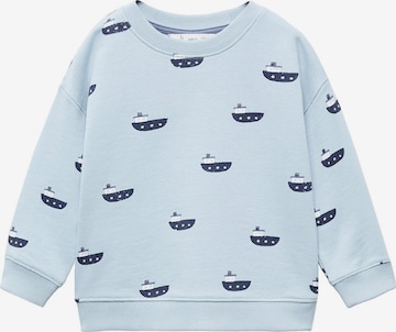 MANGO KIDS Sweatshirt 'Port' in Blue: front