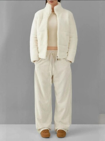 Giacca di pile di Bigdart in bianco