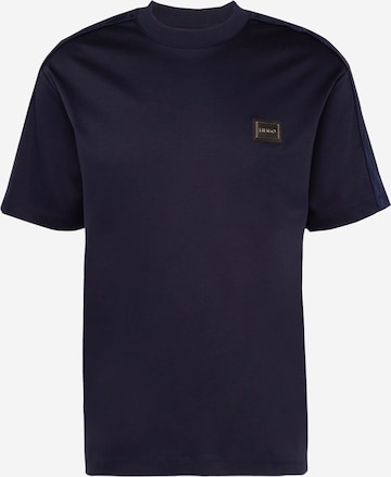 HUGO Тениска 'Dalix' в синьо: отпред