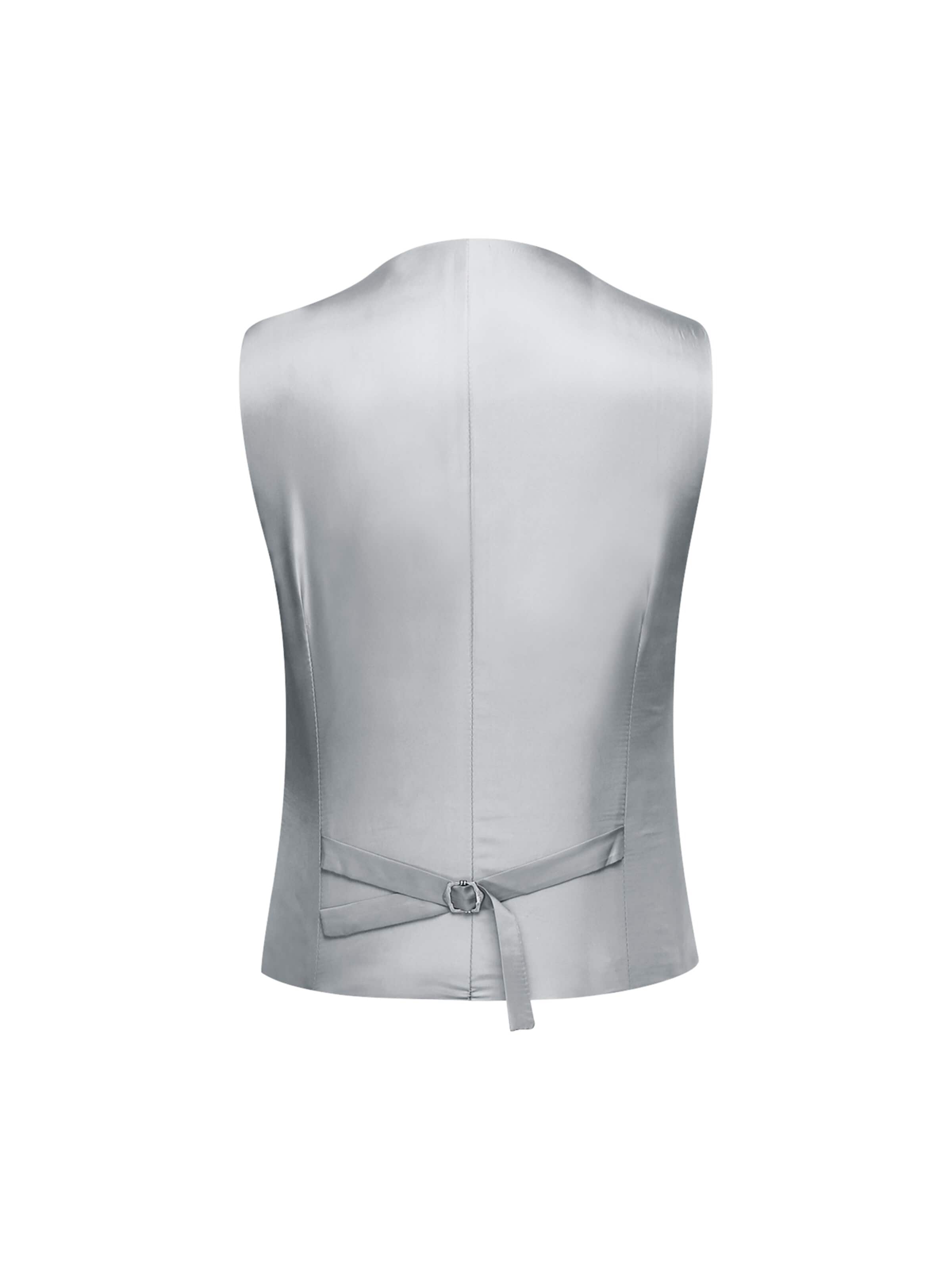 YOUTHUP Slim fit Suit 'Schlicht' in Grey