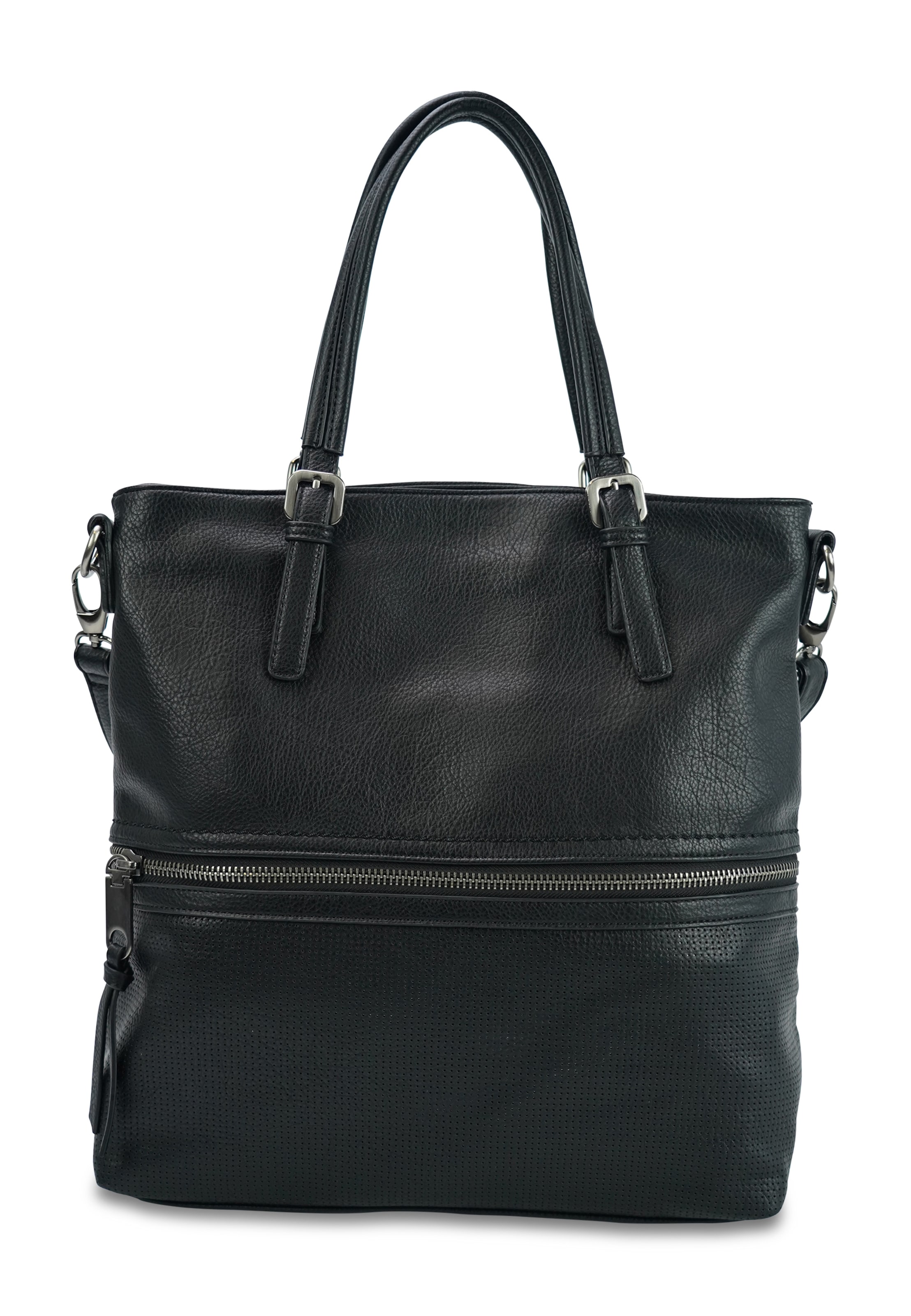 HARPA Shoulder Bag 'ROVA' in Black: front