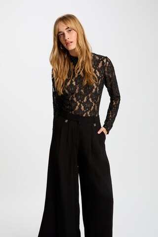 Morgan - Camiseta '252-TCHANCE' en negro: frente