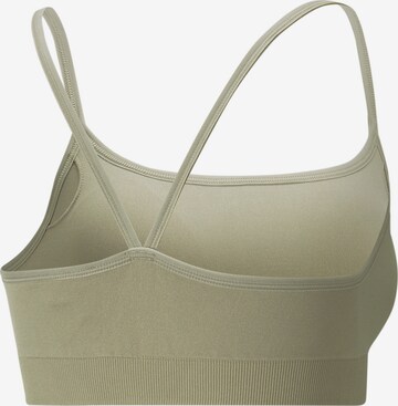 PUMA Bustier Sport-BH in Beige