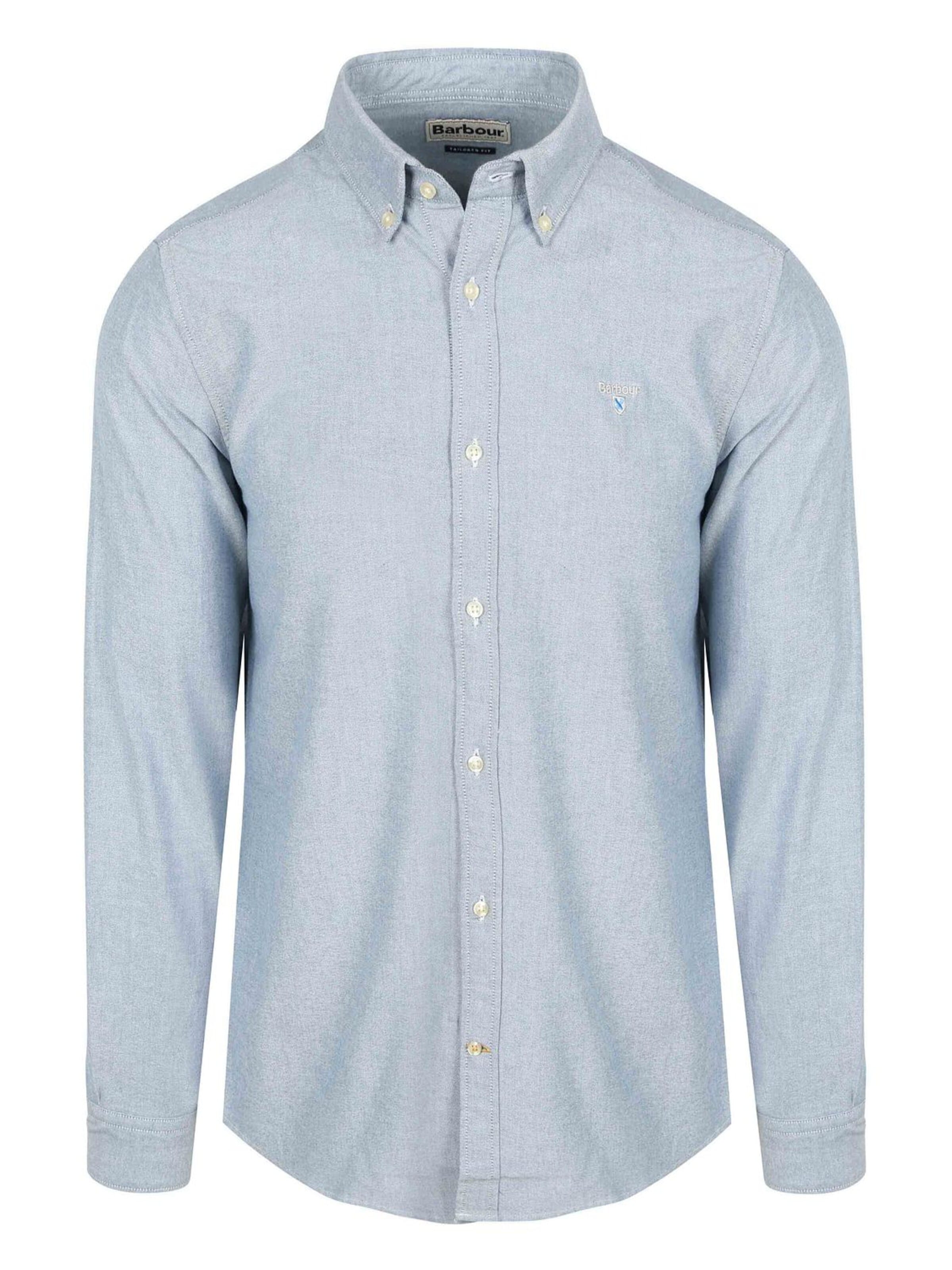 Barbour Regular fit Button Up Shirt 'Oxtown' in Blue: front
