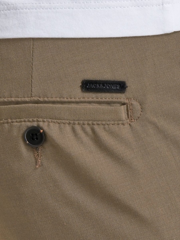 JACK & JONES - Regular Calças chino 'Marco Connor' em castanho