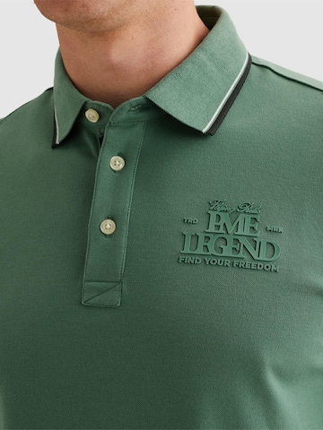 PME Legend - Camiseta 'Polo shirt in piqué with artwork' en negro