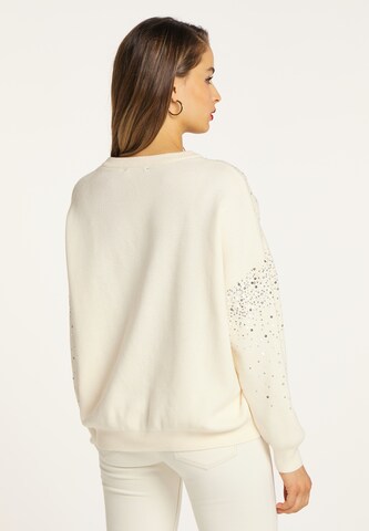 faina Pullover in Weiß