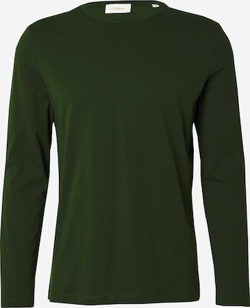 T-Shirt s.Oliver en vert : devant