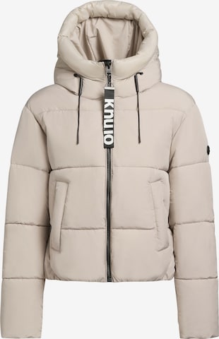 Veste d’hiver ' ELIDA ' khujo en beige : devant