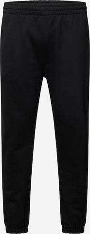 Urban Classics Tapered Pants in Black: front