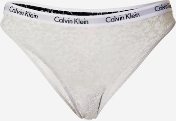 Slip de la Calvin Klein Underwear pe gri: față