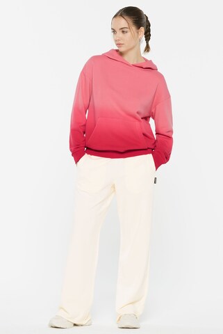 Harlem Soul CAN-NES Hoodie Dip Dyed in Rot