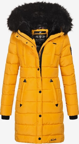 NAVAHOO Winter coat in Yellow: front