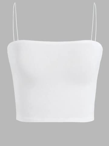 Hiccup Top in White