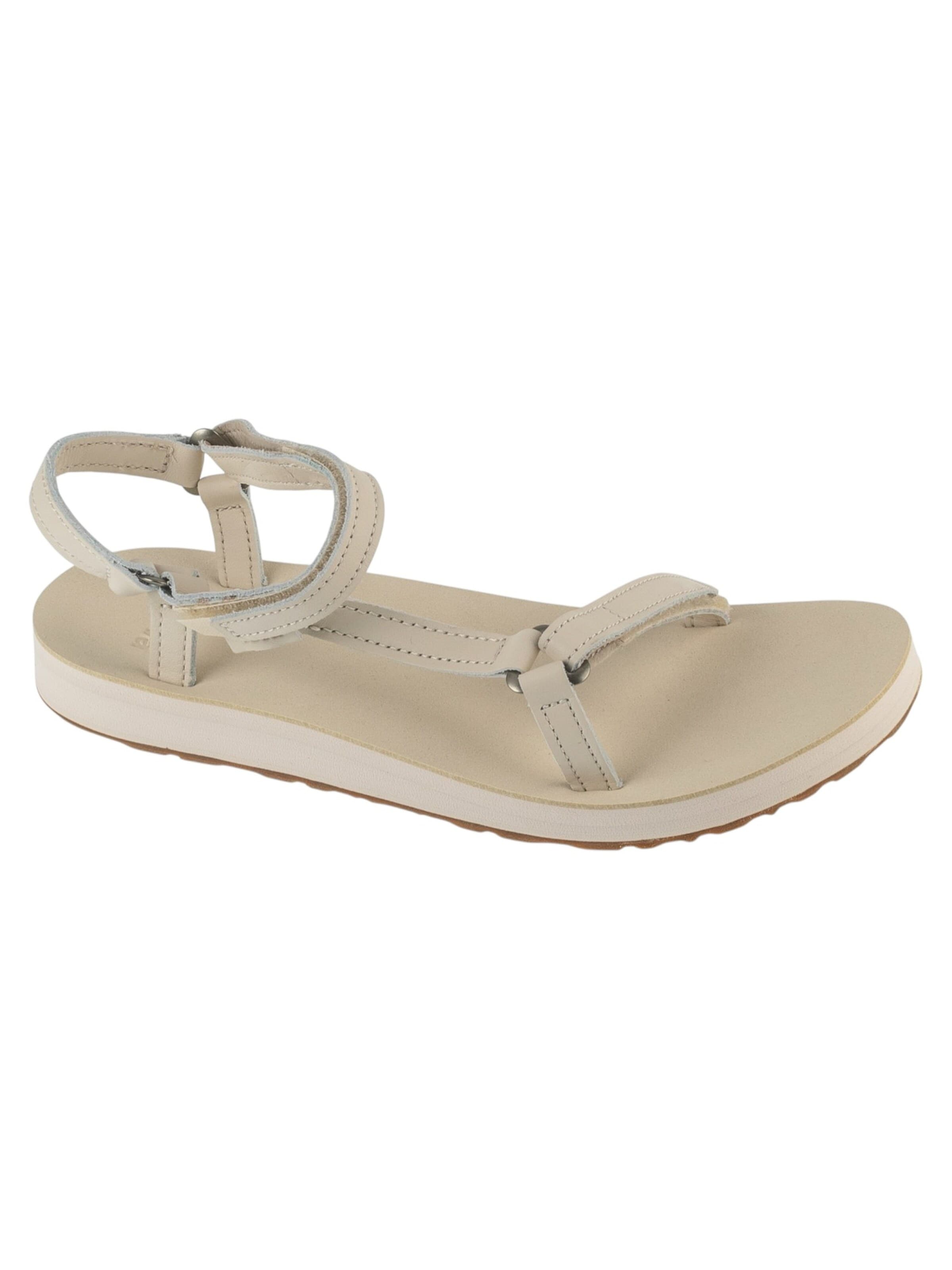 TEVA Strap Sandals 'Teva W Original Universal Slim Leather Sandals' in Beige: front