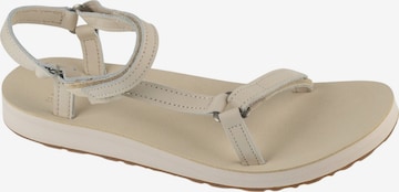 Sandales à lanières 'Teva W Original Universal Slim Leather Sandals' TEVA en beige : devant