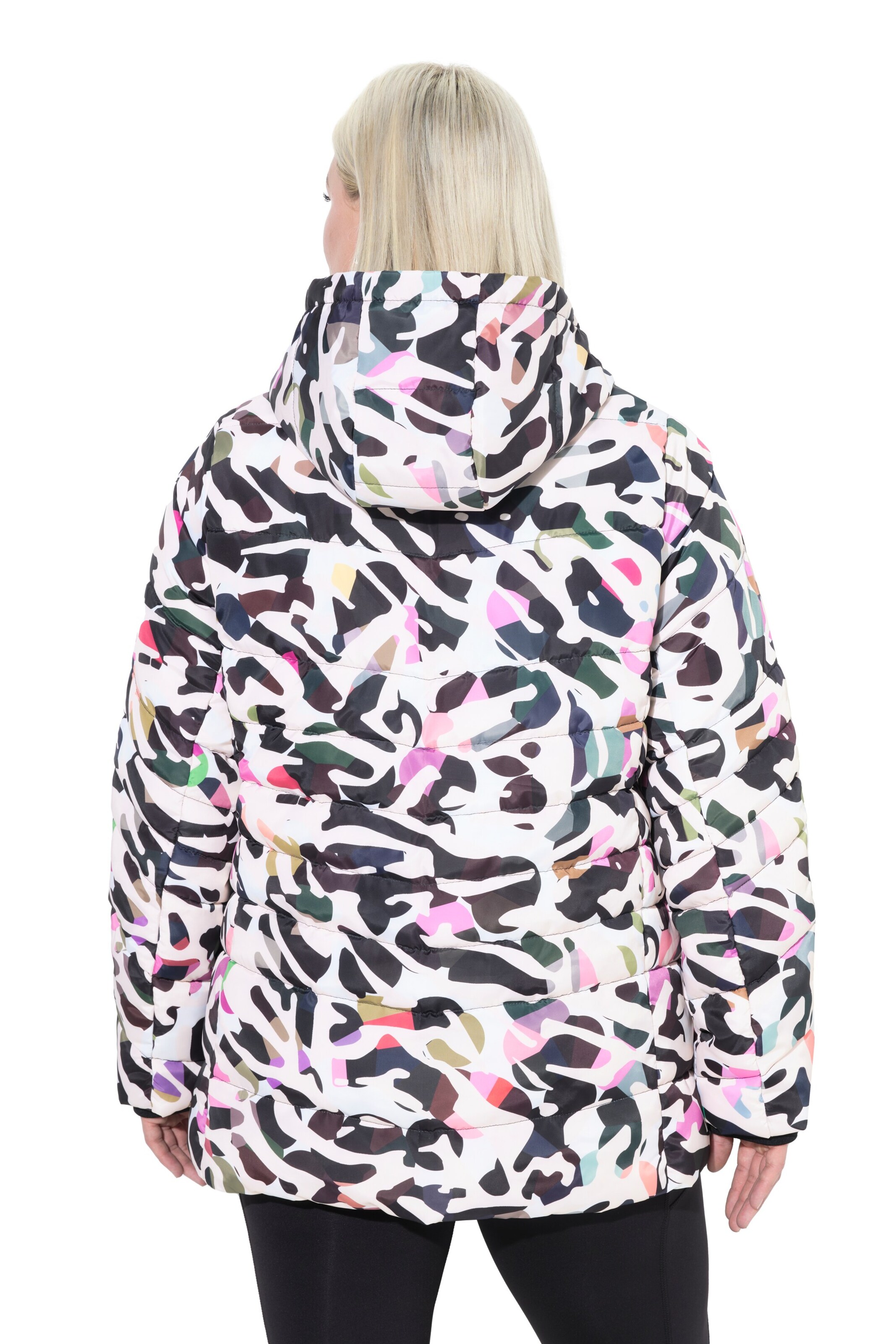 Ulla Popken Winterjas in Gemengde kleuren