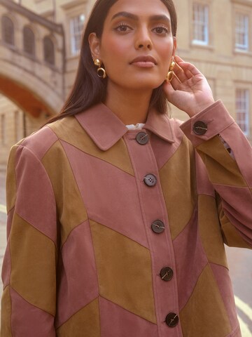 love & roses Демисезонная куртка в Ярко-розовый