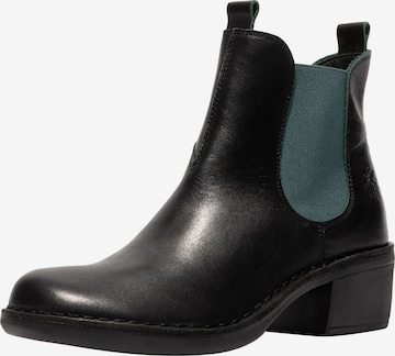 Chelsea Boots FLY LONDON en vert : devant