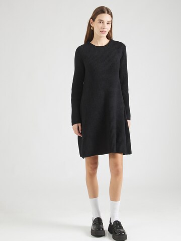 Abito in maglia di Frogbox in nero: frontale