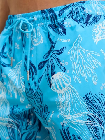 Shorts de bain ' Woven ' Marc O'Polo en bleu