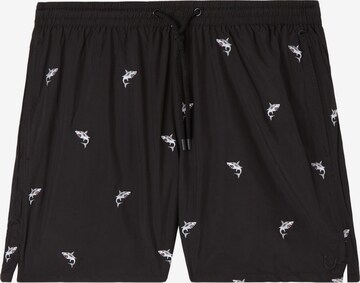 INTIMISSIMI Board Shorts in Black: front