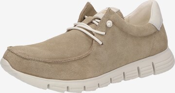 SIOUX Mocassins 'Mokrunner' in Beige: voorkant