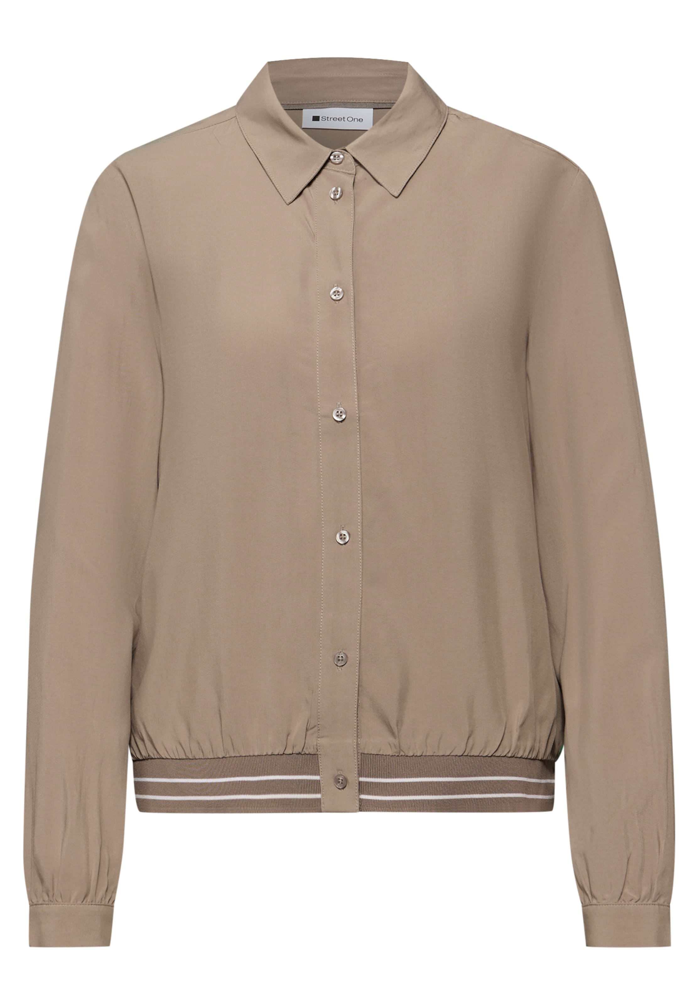 STREET ONE Blouse in Brown: front