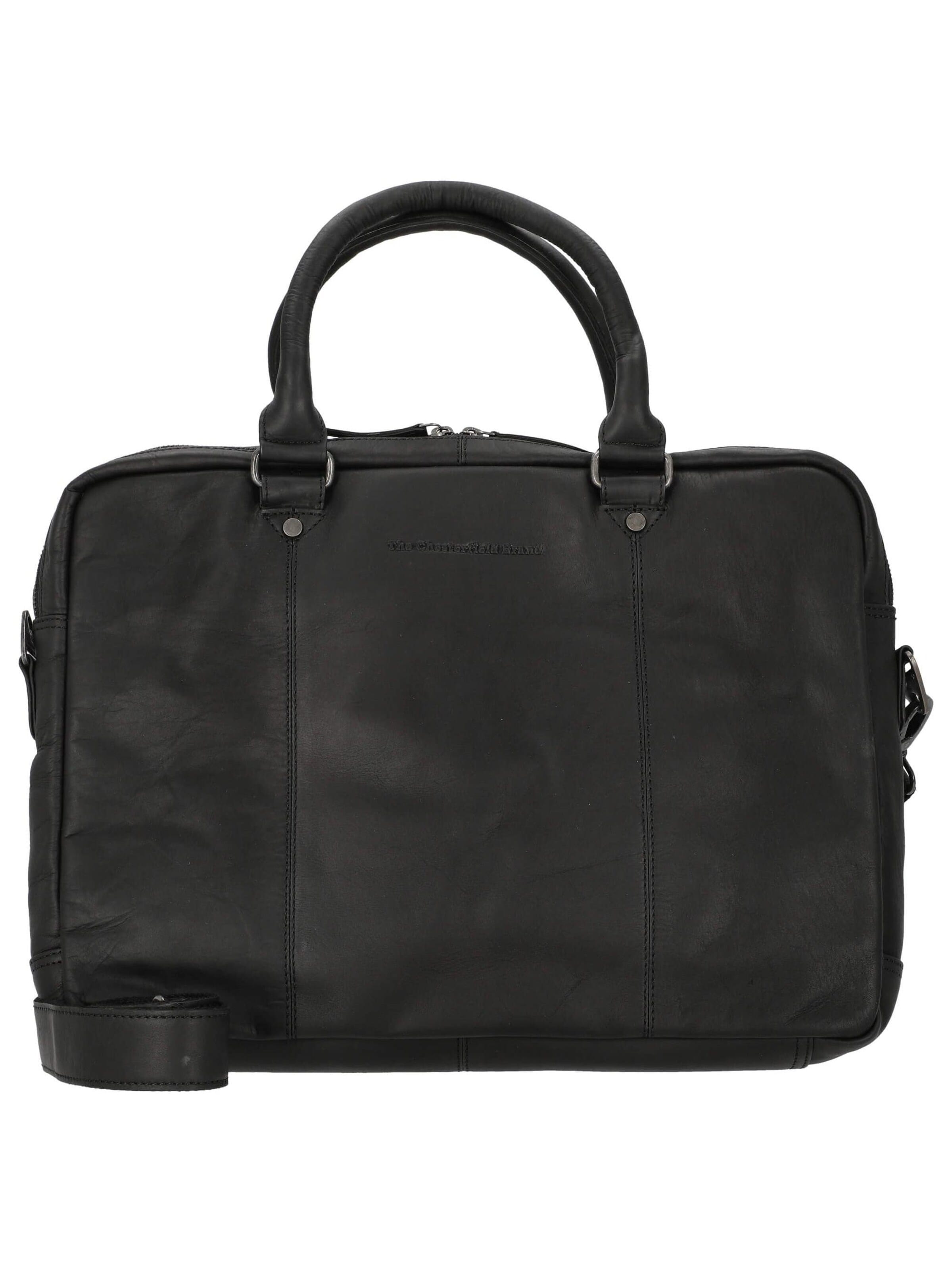 The Chesterfield Brand Briefcase 'Boston' in Black: front