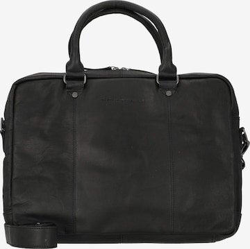 The Chesterfield Brand Aktenkoffer 'Boston' in Schwarz: Vorderseite