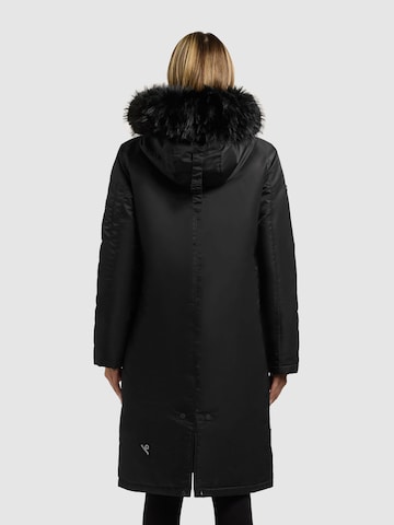 khujo Wintermantel 'Jilla' in Zwart