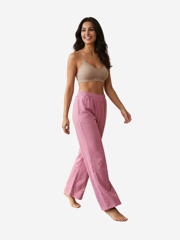 Wide leg Pantaloni sportivi 'Aktive Unterteile' di My fashion in lilla