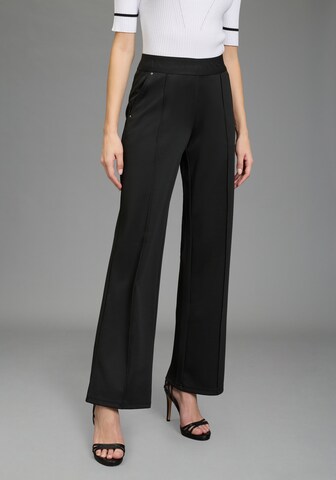 Bruno Banani LM Flared Pants in Black: front