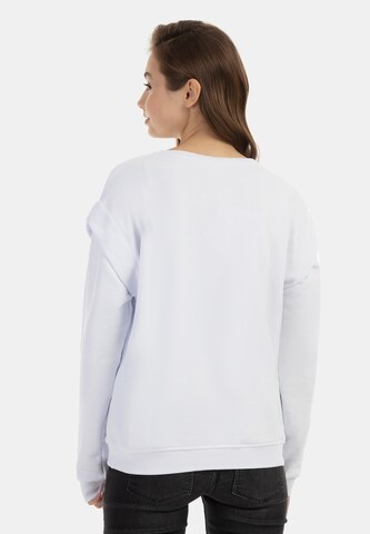 MYMO Sweatshirt in Weiß