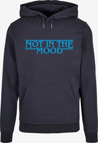Merchcode Sweatshirt 'NITM - Stranger Mood' in Blauw: voorkant