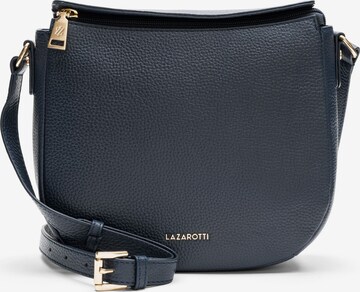 Lazarotti Crossbody Bag 'Bologna' in Blue: front