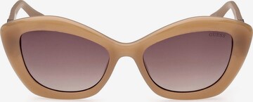 Lunettes de soleil GUESS en beige