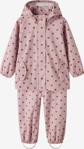 NAME IT Athletic suit 'NMFLadry10' in Pink: front