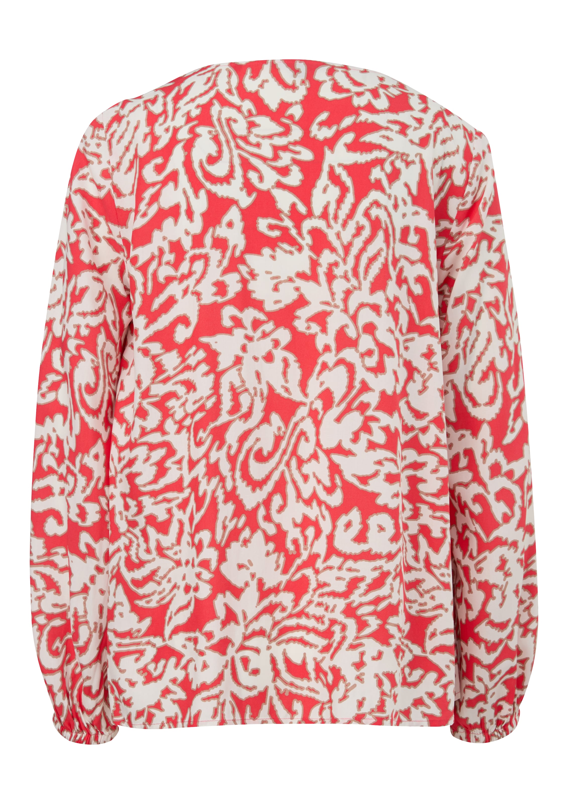 COMMA Bluse in Rot: Rückseite