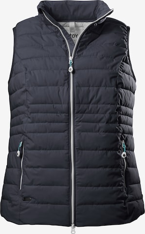 STOY Vest in Blue: front