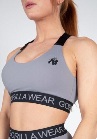 Gorilla Wear Bralette Sports bra 'Colby' in Grey