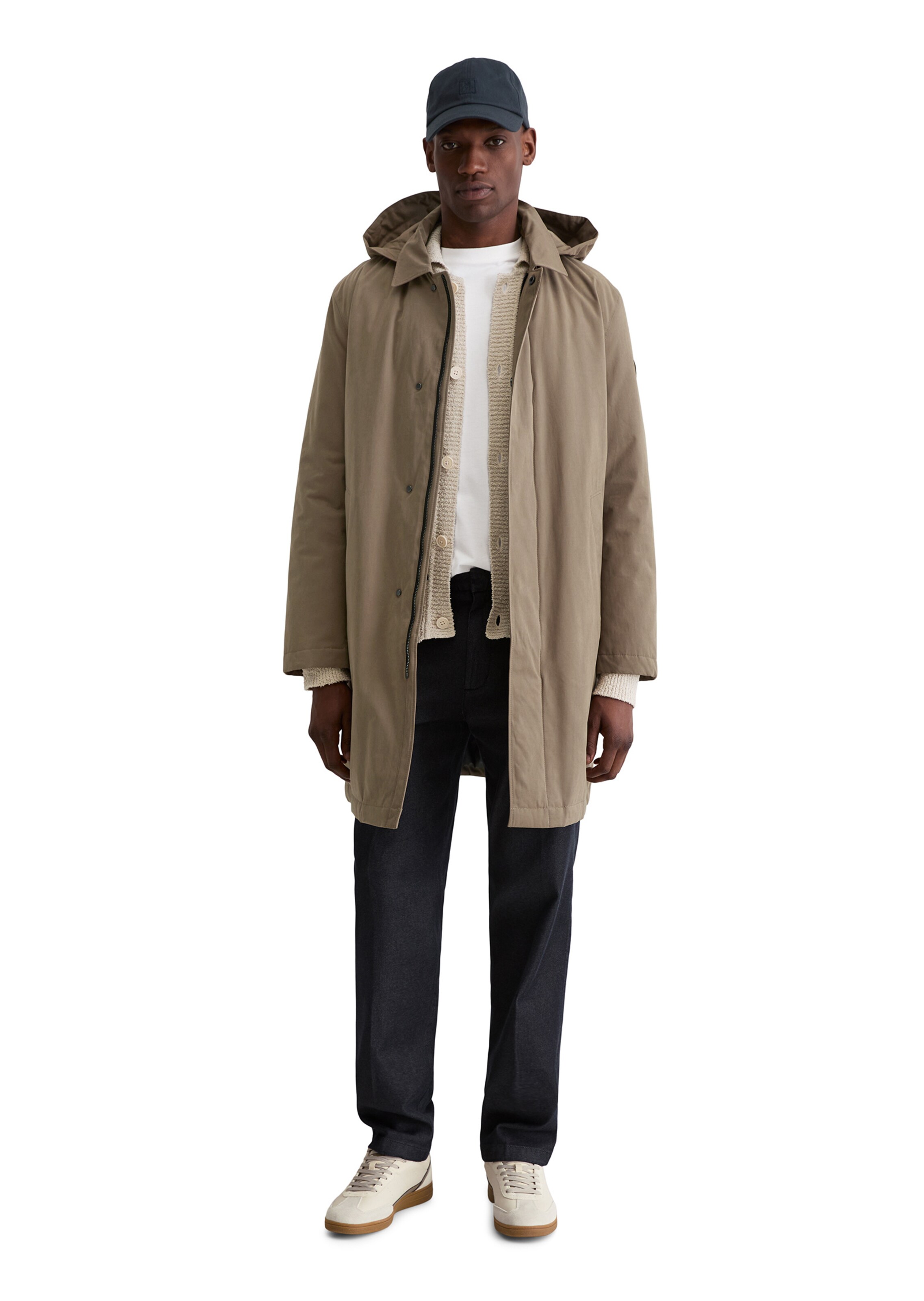 Marc O'Polo Mantel in Beige