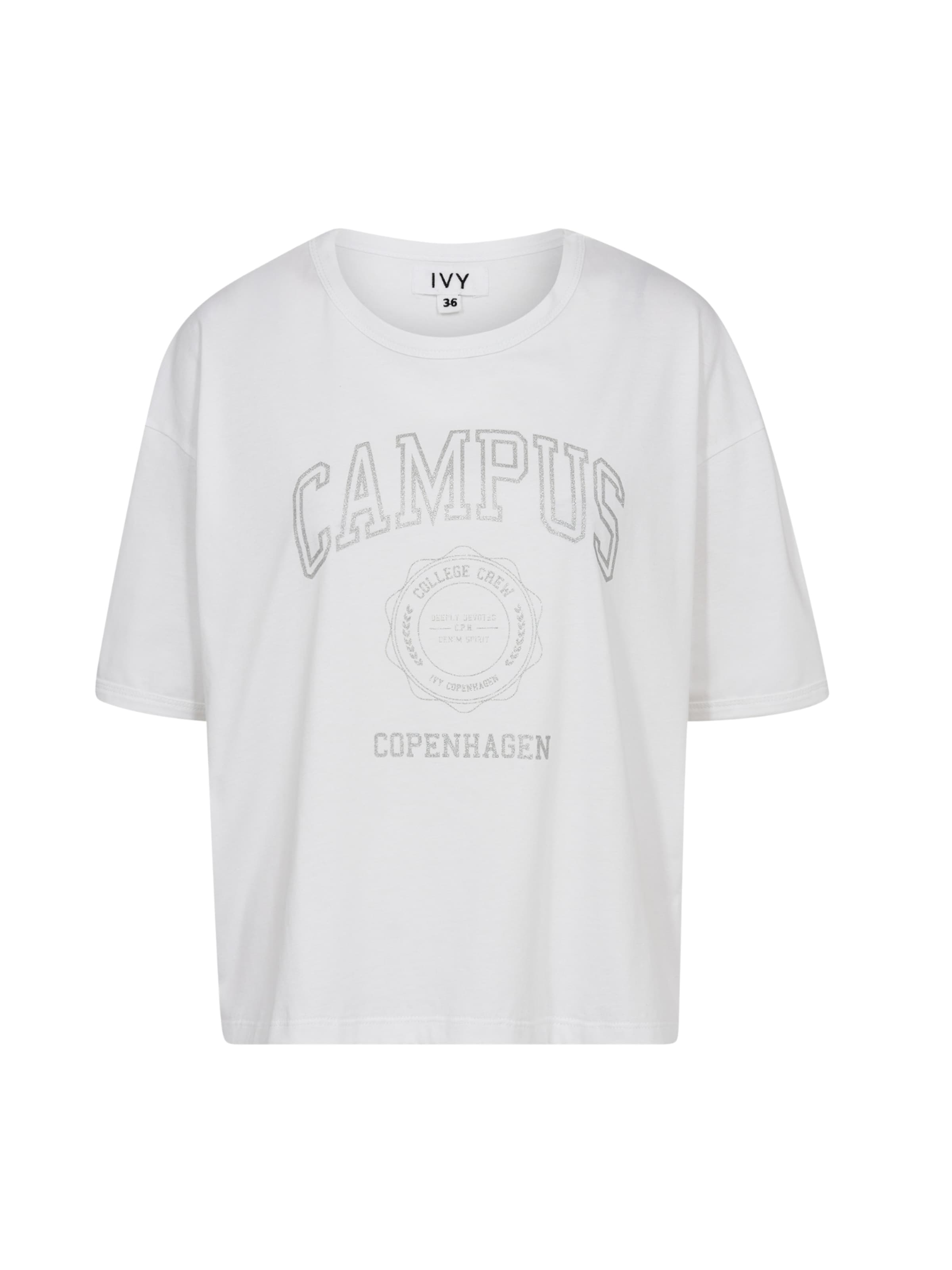 Ivy Copenhagen Shirt 'Campus' in Wit: voorkant