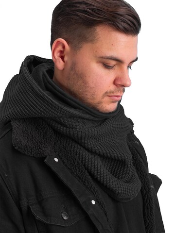 Manufaktur13 Schal 'Hooded Loop' in Schwarz