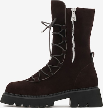 KazarGležnjače na vezanje - smeđa boja: prednji dio