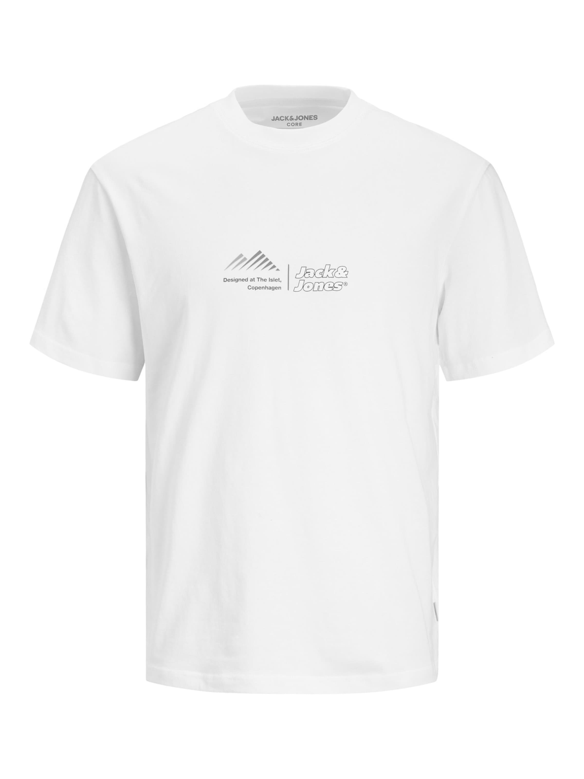 JACK & JONES Bluser & t-shirts 'JCOLima' i hvid: forside