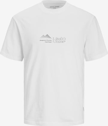 T-Shirt 'JCOLima' JACK & JONES en blanc : devant