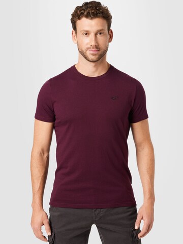 HOLLISTER T-Shirt in Rot: Vorderseite
