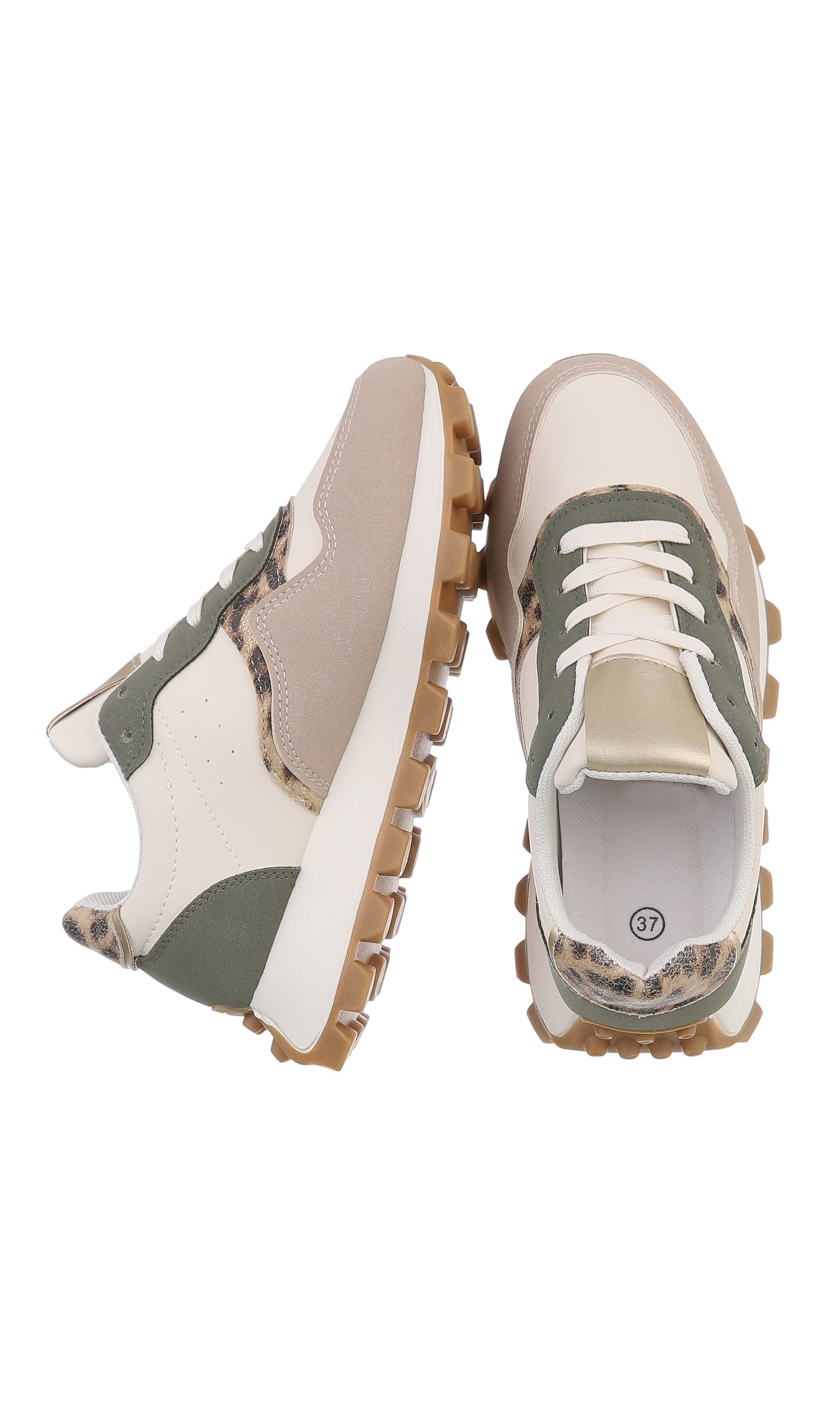 Ital-Design Sneaker in Beige