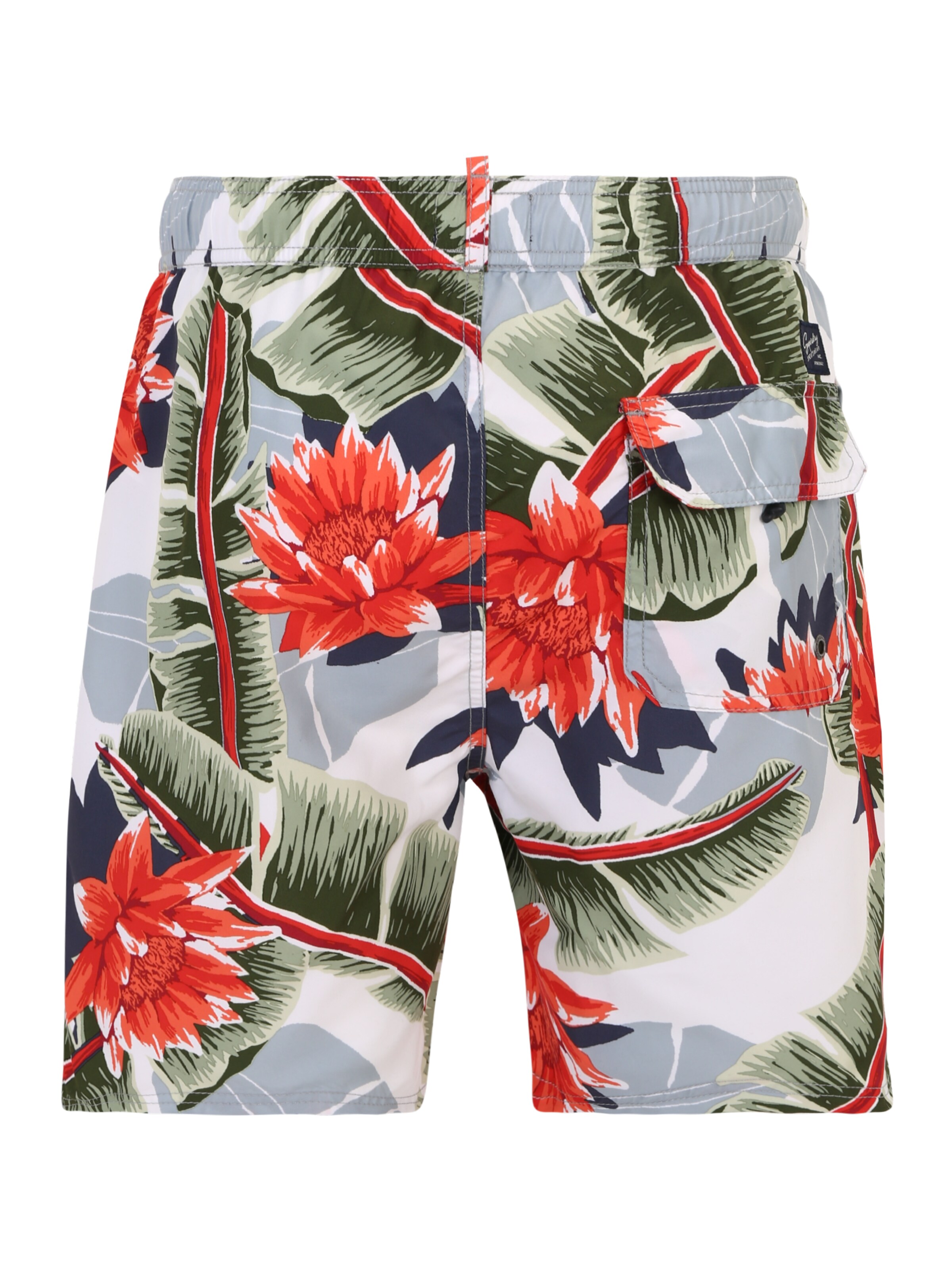 Superdry & Co Board Shorts in White